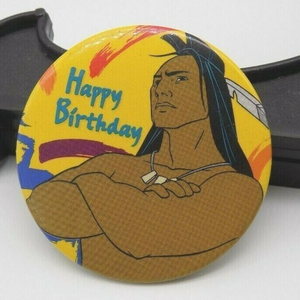 Walt Disney Pocahontas Happy Birthday Pin‎ - Kocoum